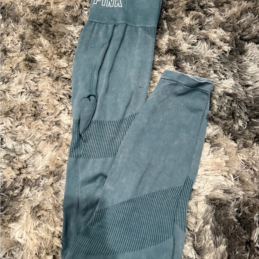 Pink Teal Leggings